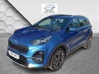 USED 2019 19 KIA SPORTAGE 1.6 T-GDi GT-Line SUV 5dr Petrol Manual Euro 6 (s/s) (174 bhp) **6 MONTHS WARRANTY INCLUDED**ONLY 40,000 MILES FROM NEW**FINISHED IN BLUE FLAME**FULL HEATED BLACK LEATHER INTERIOR**PREMIUM SOUND SYSTEM**JUST BEEN SERVICED AND READY TO DRIVE AWAY**FULLY HPI CLEAR**MOT JULY 2027 (NO ADVISORIES)**
