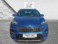 USED 2019 19 KIA SPORTAGE 1.6 T-GDi GT-Line SUV 5dr Petrol Manual Euro 6 (s/s) (174 bhp) **6 MONTHS WARRANTY INCLUDED**ONLY 40,000 MILES FROM NEW**FINISHED IN BLUE FLAME**FULL HEATED BLACK LEATHER INTERIOR**PREMIUM SOUND SYSTEM**JUST BEEN SERVICED AND READY TO DRIVE AWAY**FULLY HPI CLEAR**MOT JULY 2027 (NO ADVISORIES)**