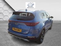 USED 2019 19 KIA SPORTAGE 1.6 T-GDi GT-Line SUV 5dr Petrol Manual Euro 6 (s/s) (174 bhp) **6 MONTHS WARRANTY INCLUDED**ONLY 40,000 MILES FROM NEW**FINISHED IN BLUE FLAME**FULL HEATED BLACK LEATHER INTERIOR**PREMIUM SOUND SYSTEM**JUST BEEN SERVICED AND READY TO DRIVE AWAY**FULLY HPI CLEAR**MOT JULY 2027 (NO ADVISORIES)**