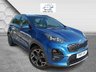 USED 2019 19 KIA SPORTAGE 1.6 T-GDi GT-Line SUV 5dr Petrol Manual Euro 6 (s/s) (174 bhp) **6 MONTHS WARRANTY INCLUDED**ONLY 40,000 MILES FROM NEW**FINISHED IN BLUE FLAME**FULL HEATED BLACK LEATHER INTERIOR**PREMIUM SOUND SYSTEM**JUST BEEN SERVICED AND READY TO DRIVE AWAY**FULLY HPI CLEAR**MOT JULY 2027 (NO ADVISORIES)**