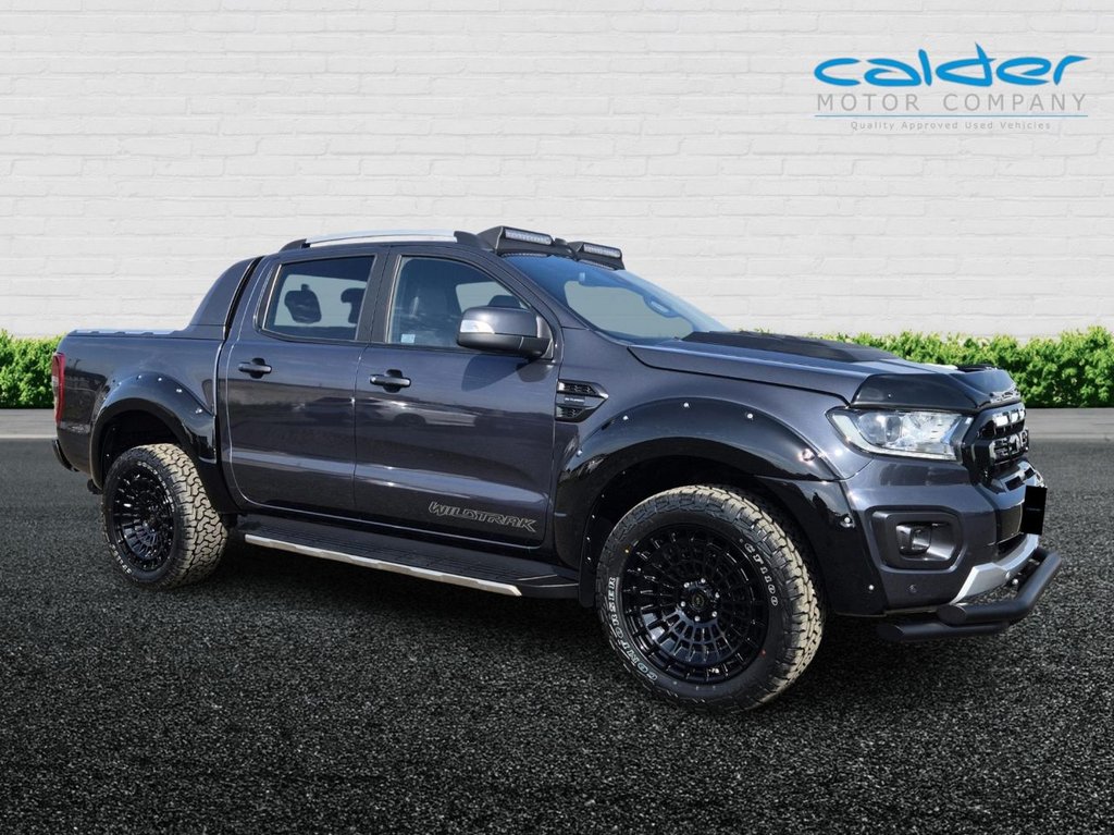 USED 2022 22 FORD RANGER 2.0 EcoBlue Wildtrak Pickup Double Cab 4dr Diesel Auto 4WD Euro 6 (s/s) (213 ps) FULL RAPTOR STYLE BODY KIT+20”ALLOY
