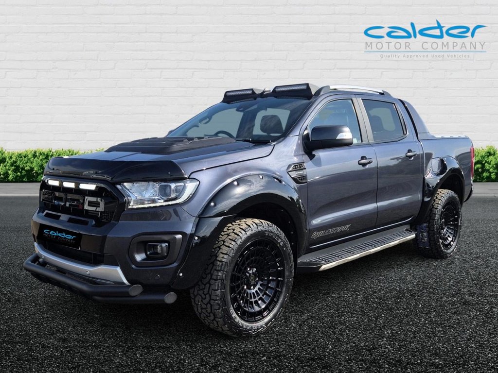 USED 2022 22 FORD RANGER 2.0 EcoBlue Wildtrak Pickup Double Cab 4dr Diesel Auto 4WD Euro 6 (s/s) (213 ps) FULL RAPTOR STYLE BODY KIT+20”ALLOY