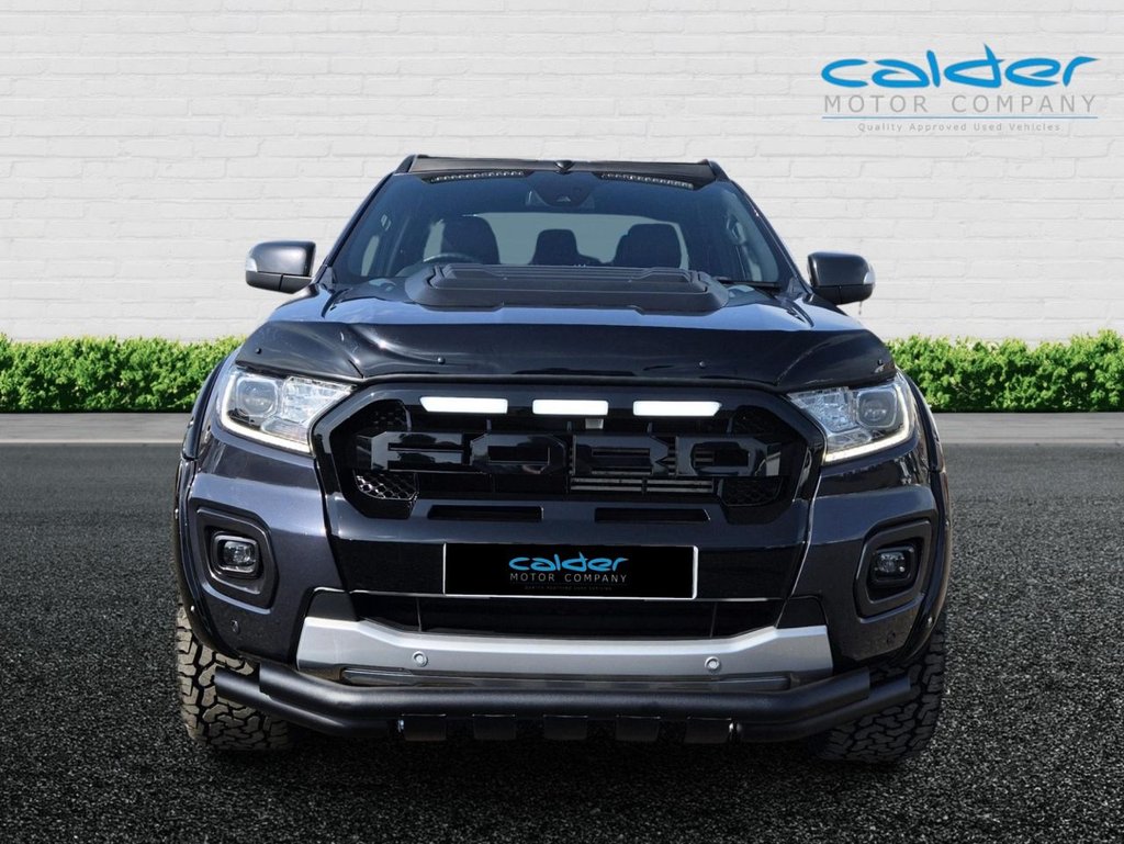 USED 2022 22 FORD RANGER 2.0 EcoBlue Wildtrak Pickup Double Cab 4dr Diesel Auto 4WD Euro 6 (s/s) (213 ps) FULL RAPTOR STYLE BODY KIT+20”ALLOY