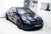 USED 2016 66 MERCEDES-BENZ CLA 2.1 CLA220d AMG Line Coupe 7G-DCT Euro 6 (s/s) 4dr BLACK STYLING | DAB | CAMERA