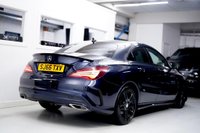 USED 2016 66 MERCEDES-BENZ CLA 2.1 CLA220d AMG Line Coupe 7G-DCT Euro 6 (s/s) 4dr BLACK STYLING | DAB | CAMERA
