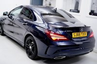 USED 2016 66 MERCEDES-BENZ CLA 2.1 CLA220d AMG Line Coupe 7G-DCT Euro 6 (s/s) 4dr BLACK STYLING | DAB | CAMERA