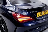 USED 2016 66 MERCEDES-BENZ CLA 2.1 CLA220d AMG Line Coupe 7G-DCT Euro 6 (s/s) 4dr BLACK STYLING | DAB | CAMERA