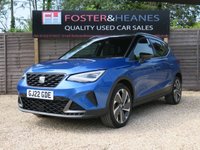 USED 2022 22 SEAT ARONA 1.5 TSI FR Sport SUV 5dr Petrol DSG Euro 6 (s/s) (150 ps) REAR CAMERA FOLDING MIRRORS CARPLAY