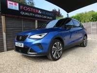 USED 2022 22 SEAT ARONA 1.5 TSI FR Sport SUV 5dr Petrol DSG Euro 6 (s/s) (150 ps) REAR CAMERA FOLDING MIRRORS CARPLAY