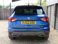 USED 2022 22 SEAT ARONA 1.5 TSI FR Sport SUV 5dr Petrol DSG Euro 6 (s/s) (150 ps) REAR CAMERA FOLDING MIRRORS CARPLAY