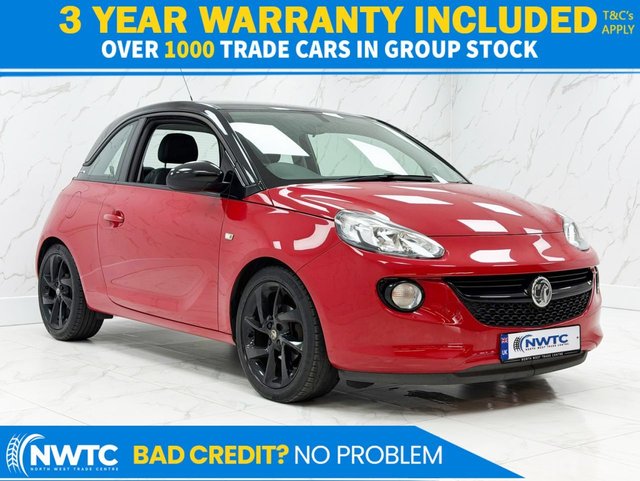 View our Vauxhall Adam range