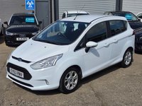 USED 2013 63 FORD B-MAX 1.0T EcoBoost Zetec MPV 5dr Petrol Manual Euro 5 (100 ps) LOW MILES + LOW INSURANCE + &pound;35 TAX + FSH + AC