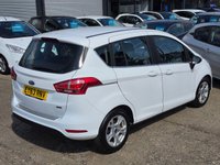 USED 2013 63 FORD B-MAX 1.0T EcoBoost Zetec MPV 5dr Petrol Manual Euro 5 (100 ps) LOW MILES + LOW INSURANCE + &pound;35 TAX + FSH + AC