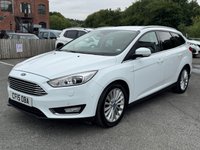 USED 2015 15 FORD FOCUS 1.5 TDCi Titanium X Estate 5dr Diesel Manual Euro 6 (s/s) (120 ps) FULL SERVICE HISTORY -- &pound;20 TAX -- HEATED SEATS -- CRUISE -- SAT NAV