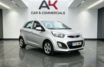 2012 KIA PICANTO 1.0 1 Hatchback 5dr Petrol Manual Euro 5 (68 bhp) £2650.00