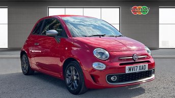 2017 FIAT 500 1.2 S Hatchback 3dr Petrol Manual Euro 6 (s/s) (69 bhp) &pound;5995.00