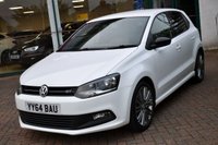 USED 2014 64 VOLKSWAGEN POLO 1.4TSi BLUEMOTION TECH GT 5 DOOR 6-SPEED (148 BHP)  DAB / Privacy / &pound;20 Road Tax