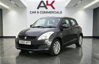 USED 2012 62 SUZUKI SWIFT 1.2 SZ3 Hatchback 5dr Petrol Manual Euro 5 (94 ps) 
