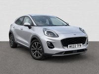 USED 2022 22 FORD PUMA 1.0T EcoBoost MHEV Titanium SUV 5dr Petrol Hybrid Manual Euro 6 (s/s) (125 ps) FULL SERVICE HISTORY 1 OWNER