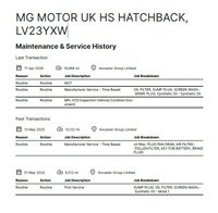 USED 2023 23 MG MG HS 1.5 T-GDI Exclusive SUV 5dr Petrol Manual Euro 6 (s/s) (162 ps) 1 OWNER FROM NEW, FULL DEALER HIST