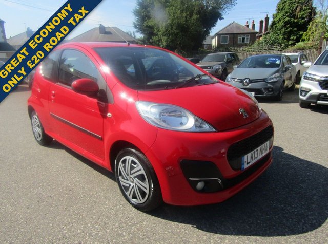 View our Peugeot 107 1.0 12V Active Hatchback 3dr Petrol Manual Euro 5 (68 ps)
