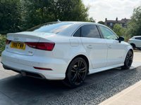 USED 2018 18 AUDI A3 1.5 TFSI CoD S line Saloon 4dr Petrol S Tronic Euro 6 (s/s) (150 ps) CRUISE CONTROL BLUETOOTH AUDIO