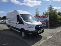 USED 2021 21 FORD TRANSIT 350 TREND LWB JUMBO VAN ULEZ FREE ZONE NO VAT 