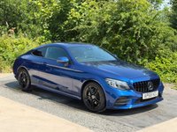 USED 2018 68 MERCEDES-BENZ C CLASS 2.0 C220d AMG Line (Premium) Coupe 2dr Diesel G-Tronic+ Euro 6 (s/s) (194 ps) SAT NAV AMBIENT LIGHTING BLUETOOTH