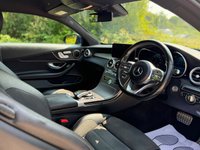 USED 2018 68 MERCEDES-BENZ C CLASS 2.0 C220d AMG Line (Premium) Coupe 2dr Diesel G-Tronic+ Euro 6 (s/s) (194 ps) SAT NAV AMBIENT LIGHTING BLUETOOTH