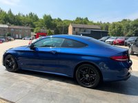 USED 2018 68 MERCEDES-BENZ C CLASS 2.0 C220d AMG Line (Premium) Coupe 2dr Diesel G-Tronic+ Euro 6 (s/s) (194 ps) SAT NAV AMBIENT LIGHTING BLUETOOTH