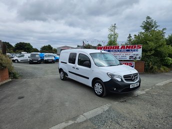 2021 MERCEDES-BENZ CITAN 109 PURE CDTI CREW VAN LWB ULEZ FREE ZONE &pound;9950.00