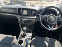 USED 2017 17 KIA SPORTAGE 1.6 GDi 2 SUV 5dr Petrol Manual Euro 6 (s/s) (130 bhp) 