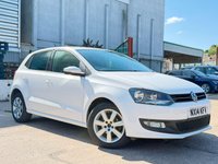 USED 2014 14 VOLKSWAGEN POLO 1.2 Match Edition Euro 5 5dr ULE LOW MILES GREAT CAR