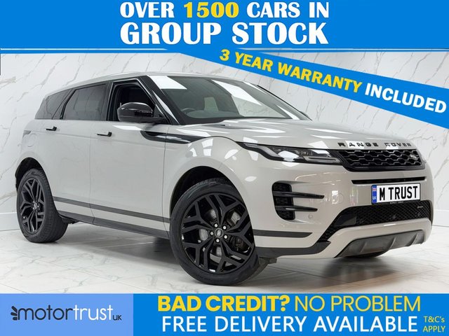 View our Land Rover Range Rover Evoque 1.5 P300e 12.2kWh R-Dynamic HSE SUV 5dr Petrol Plug-in Hybrid Auto 4WD Euro 6 (s/s) (309 ps)
