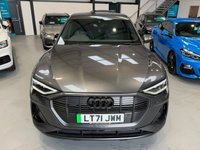 USED 2021 71 AUDI E-TRON 55 S line Sportback 5dr Electric Auto quattro 95kWh (11kW Charger) (408 ps) 