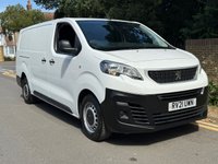 USED 2021 21 PEUGEOT EXPERT 1.5 BlueHDi 1200 Professional 100BHP EURO 6 L2 LWB H1 PANEL VAN  AIR CON+DAB+EURO 6+1 OWNER