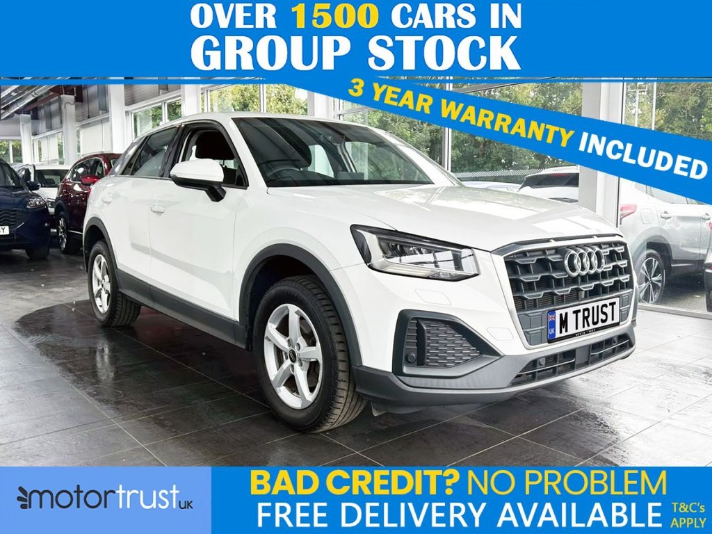 White 2022 Audi Q2 SUV/Crossover Front-wheel drive Manual