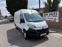 USED 2022 22 CITROEN RELAY 2.2 BlueHDi 35 Enterprise Panel Van 5dr Diesel Manual L2 High Roof Euro 6 (s/s) (140 ps) 