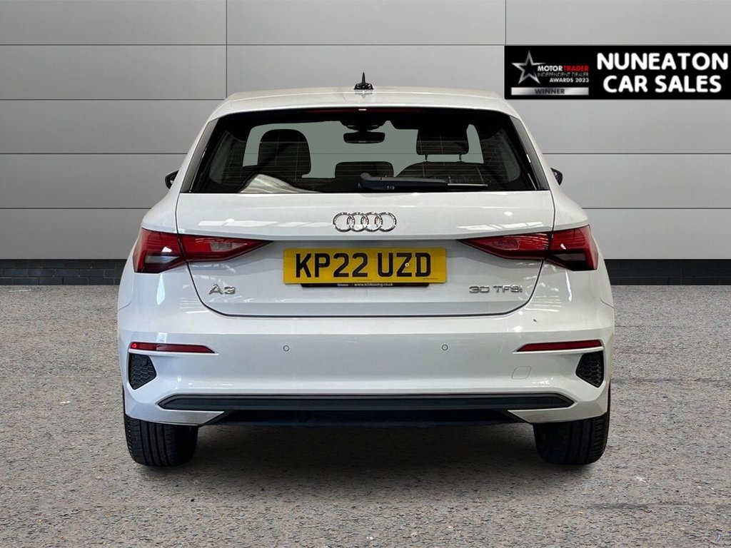 USED 2022 22 AUDI A3 1.0 TFSI 30 Technik Sportback 5dr Petrol Manual Euro 6 (s/s) (110 ps) 