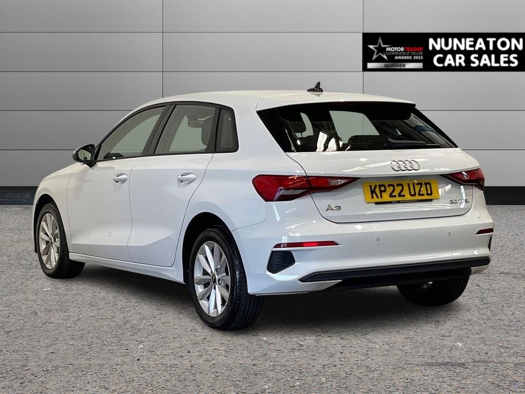 USED 2022 22 AUDI A3 1.0 TFSI 30 Technik Sportback 5dr Petrol Manual Euro 6 (s/s) (110 ps) 