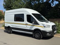 USED 2021 21 FORD TRANSIT 2.0 350 EcoBlue Trend 130BHP L3 H3 Euro 6 MESS WELFARE UNIT CREW PANEL VAN 7 SEATS+MICROWAVE+WATER+EURO 6