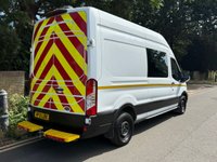 USED 2021 21 FORD TRANSIT 2.0 350 EcoBlue Trend 130BHP L3 H3 Euro 6 MESS WELFARE UNIT CREW PANEL VAN 7 SEATS+MICROWAVE+WATER+EURO 6