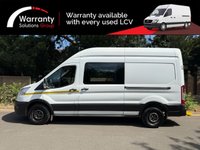 USED 2021 21 FORD TRANSIT 2.0 350 EcoBlue Trend 130BHP L3 H3 Euro 6 MESS WELFARE UNIT CREW PANEL VAN 7 SEATS+MICROWAVE+WATER+EURO 6