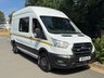 USED 2021 21 FORD TRANSIT 2.0 350 EcoBlue Trend 130BHP L3 H3 Euro 6 MESS WELFARE UNIT CREW PANEL VAN 7 SEATS+MICROWAVE+WATER+EURO 6
