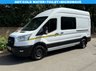 USED 2021 21 FORD TRANSIT 2.0 350 EcoBlue Trend 130BHP L3 H3 Euro 6 MESS WELFARE UNIT CREW PANEL VAN 7 SEATS+MICROWAVE+WATER+EURO 6