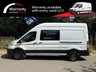 USED 2021 21 FORD TRANSIT 2.0 350 EcoBlue Trend 130BHP L3 H3 Euro 6 MESS WELFARE UNIT CREW PANEL VAN 7 SEATS+MICROWAVE+WATER+EURO 6
