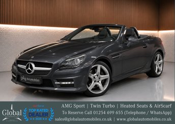 2012 MERCEDES-BENZ SLK 2.1 SLK250 CDI BlueEfficiency AMG Sport Convertible 2dr Diesel G-Tronic+ Euro 5 (s/s) (204 ps) £5500.00