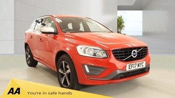 2017 VOLVO XC60 2.0 D4 R-Design Nav SUV 5dr Diesel Manual Euro 6 (s/s) (190 ps) Sat Nav-1/2 Leather / Alcantara-DAB-Cruise-Heated seats-Front & Rear park sensors-18" Alloys-5 x Services £12500.00