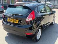 USED 2014 14 FORD FIESTA 1.0T EcoBoost Zetec Hatchback 5dr Petrol Powershift Euro 5 (100 ps) &pound;35 ROAD TAX - BLUETOOTH