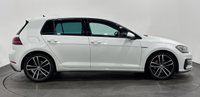 USED 2018 18 VOLKSWAGEN GOLF 2.0 TDI GTD Hatchback 5dr Diesel DSG Euro 6 (s/s) (184 ps) Striking High Gloss Pure White , Jacara Cloth Interior , Heated Seats , Adaptive  Cruise Control , Active information display